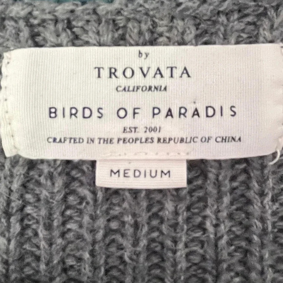 Trovata Long Gray Cozy Cardigan Sz M - Picture 4 of 4